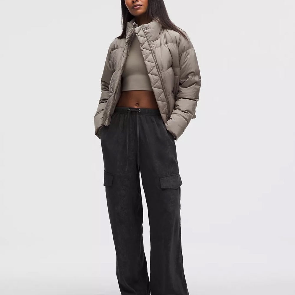 Lululemon Matte Satin Relaxed-Fit Mid-Rise Cargo Pant
